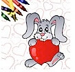 Valentines Coloring Book
