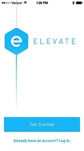 Elevate Opening Screen